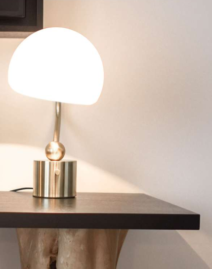 Stone lampe